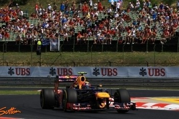 Webber snelste in laatste training Hungaroring