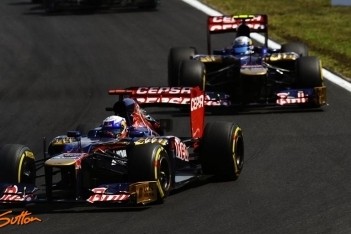 Weer geen succes voor Toro Rosso in Hongarije