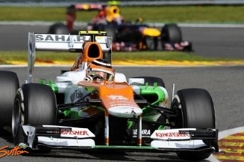 Hülkenberg verrast met vierde plaats in Spa