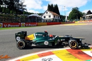 Caterham ontvangt boete voor pitstop Kovalainen