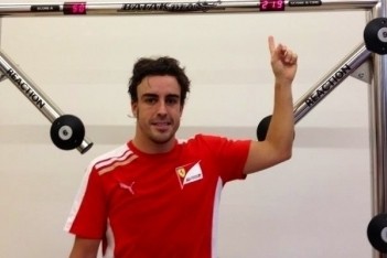 Alonso twittert: "Helemaal klaar voor Monza"