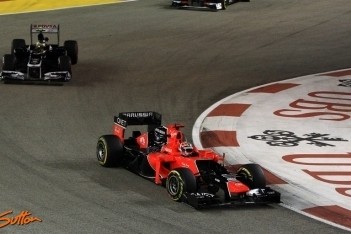 Marussia pakt tiende plek bij constructeurs
