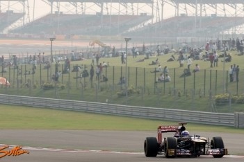 Moeilijke race in India voor Toro Rosso-duo
