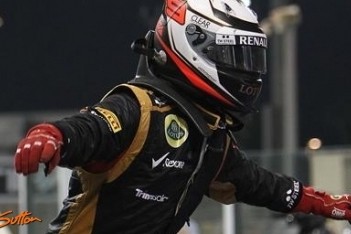 Raikkonen koel na eerste zege voor Lotus