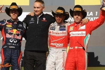 Vettel met dertien punten voorsprong naar Brazilië