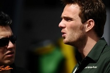 Van der Garde: "Caterham beter bij warm weer"