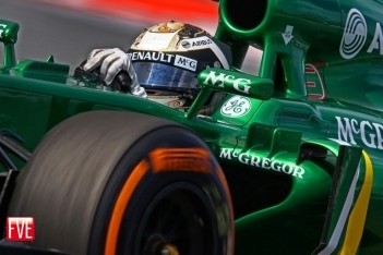 Van der Garde achttiende na straf Gutierrez