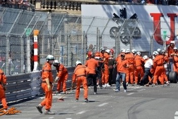 Grand Prix van Monaco stilgelegd na incident