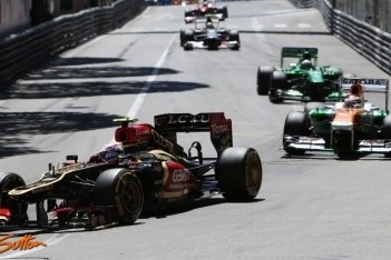 Grosjean krijgt gridstraf na crash Monaco