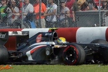 Gutierrez: "Verloor mijn wagen op een hobbel"