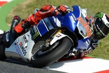 Lorenzo ook in Aragon naar snelste tijd