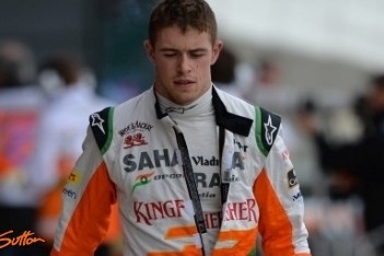 Di Resta teruggezet naar laatste startpositie