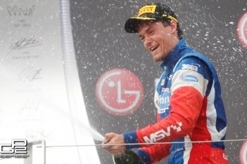 Palmer wint eerste race op de Hungaroring