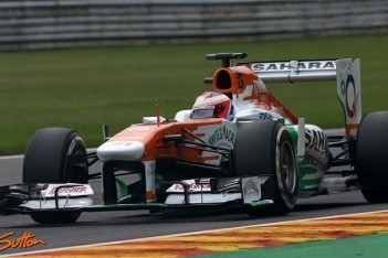 Di Resta zorgt bijna voor stunt in België