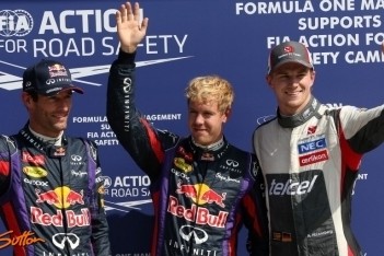 Vettel bevestigt topvorm in kwalificatie Monza