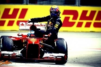 Webber noemt reprimande na meerijden komisch