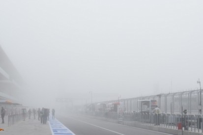 Start eerste training in Austin uitgesteld om mist