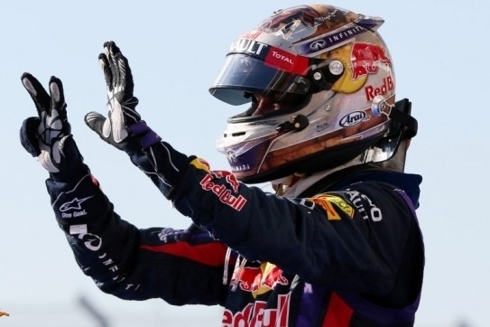 Vettel pakt achtste zege op rij in Amerikaanse GP