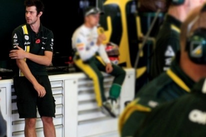 Het team achter Van der Garde: George Lancaster