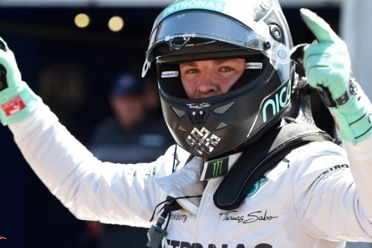 Rosberg eigent zich de pole-position toe in Monaco