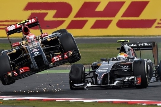 Gutierrez loopt gridstraf op na crash met Maldonado