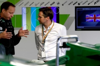 Albers tevreden over eerste werkweek bij Caterham