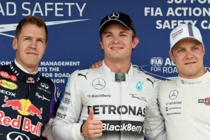 Rosberg pakt pole op Hungaroring, weer pech Hamilton