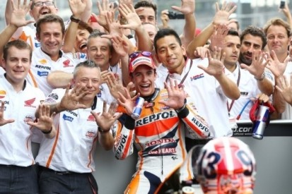 Marquez blijft winnen: "Hebben het zwaar gehad"