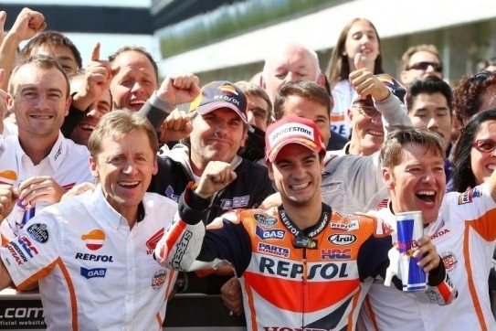 Pedrosa doorbreekt zegereeks van Marquez op Brno