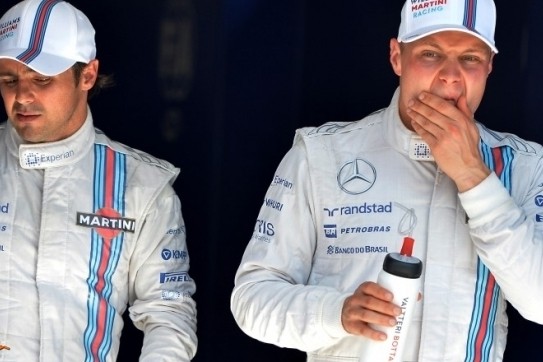 Bottas en Massa rijden ook in 2015 voor Williams
