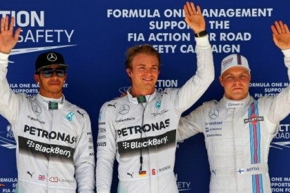 Rosberg houdt Hamilton van pole-position in Austin