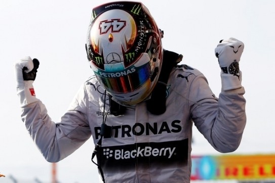 Hamilton is Rosberg de baas in Amerikaanse Grand Prix