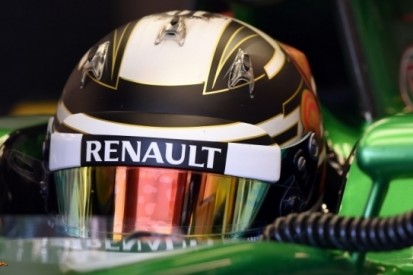Kobayashi rijdt voor Caterham in Abu Dhabi
