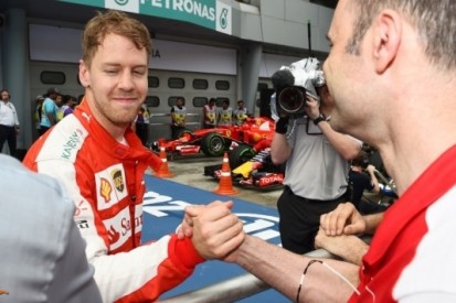 Vettel zet Ferrari op plek twee tijdens kwalificatie