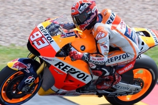 Marquez blijft de boventoon voeren in Duitsland