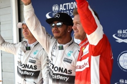 Hamilton hengelt in Hongarije negende pole van 2015 binnen