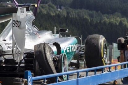 Rosberg wil snel oplossing na klapbanden in Spa