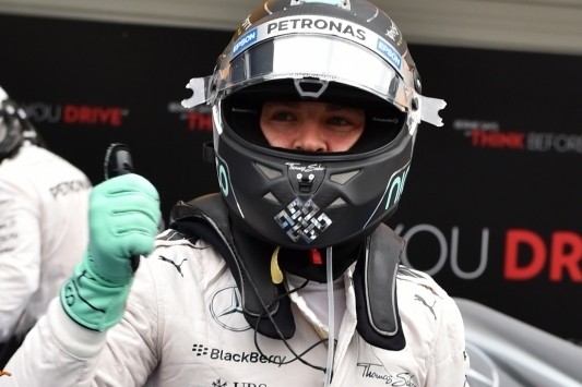 Rosberg: "Perfecte uitgangspositie voor de wedstrijd"