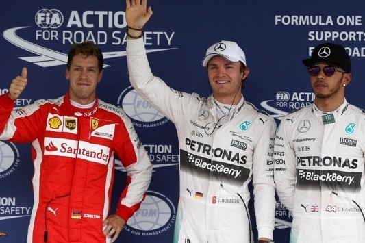 Rosberg grijpt pole-position in Mexico, Verstappen achtste