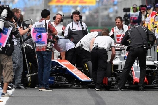 Forse straf voor Haryanto na botsing met Grosjean