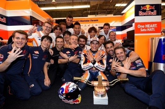 Marquez dolblij na vierde zege op rij in Austin