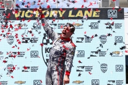 Sterke Power deelt de lakens uit op Road America