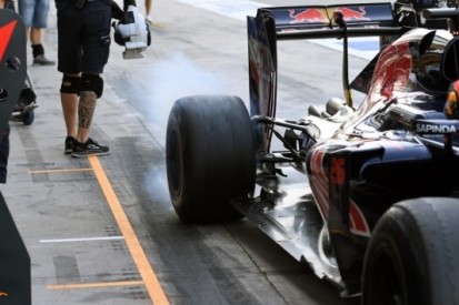 Kvyat probeert er het beste van te maken in Monza