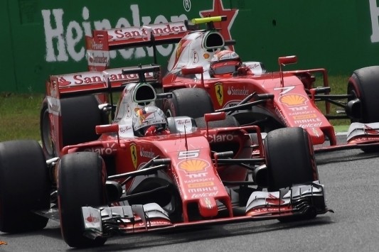 Raikkonen: "Na de start gebeurde niet veel meer"