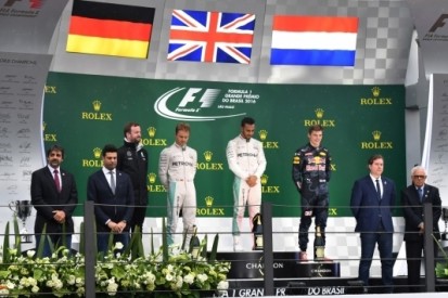 De natte Grand Prix van Brazilië in tien foto's