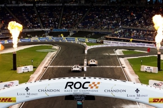 Fotospecial: spectaculaire Race of Champions in Miami