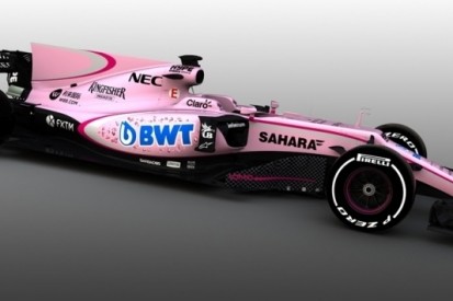 Force India bekent kleur: VJM10 per direct in het roze