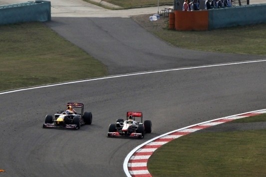 In beeld: memorabele momenten uit Chinees GP-verleden