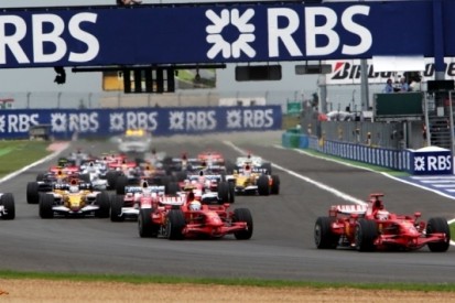De laatste keer dat beide Ferrari's vooraan vertrokken