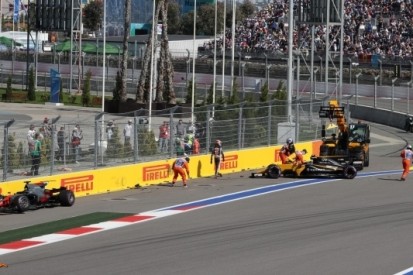 Grosjean verbijsterd: "Palmer reed pardoes tegen me aan"